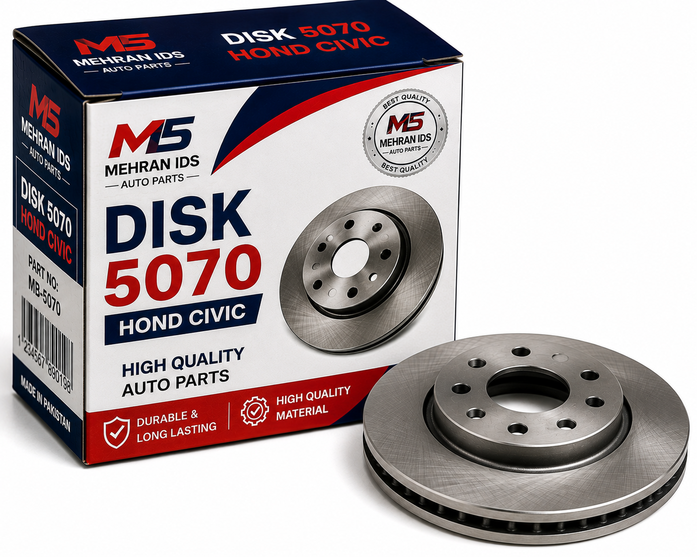08260ced-7a5a-4e95-b38f-3294d823a94a DISK 5070 HOND CIVIC - Image 1