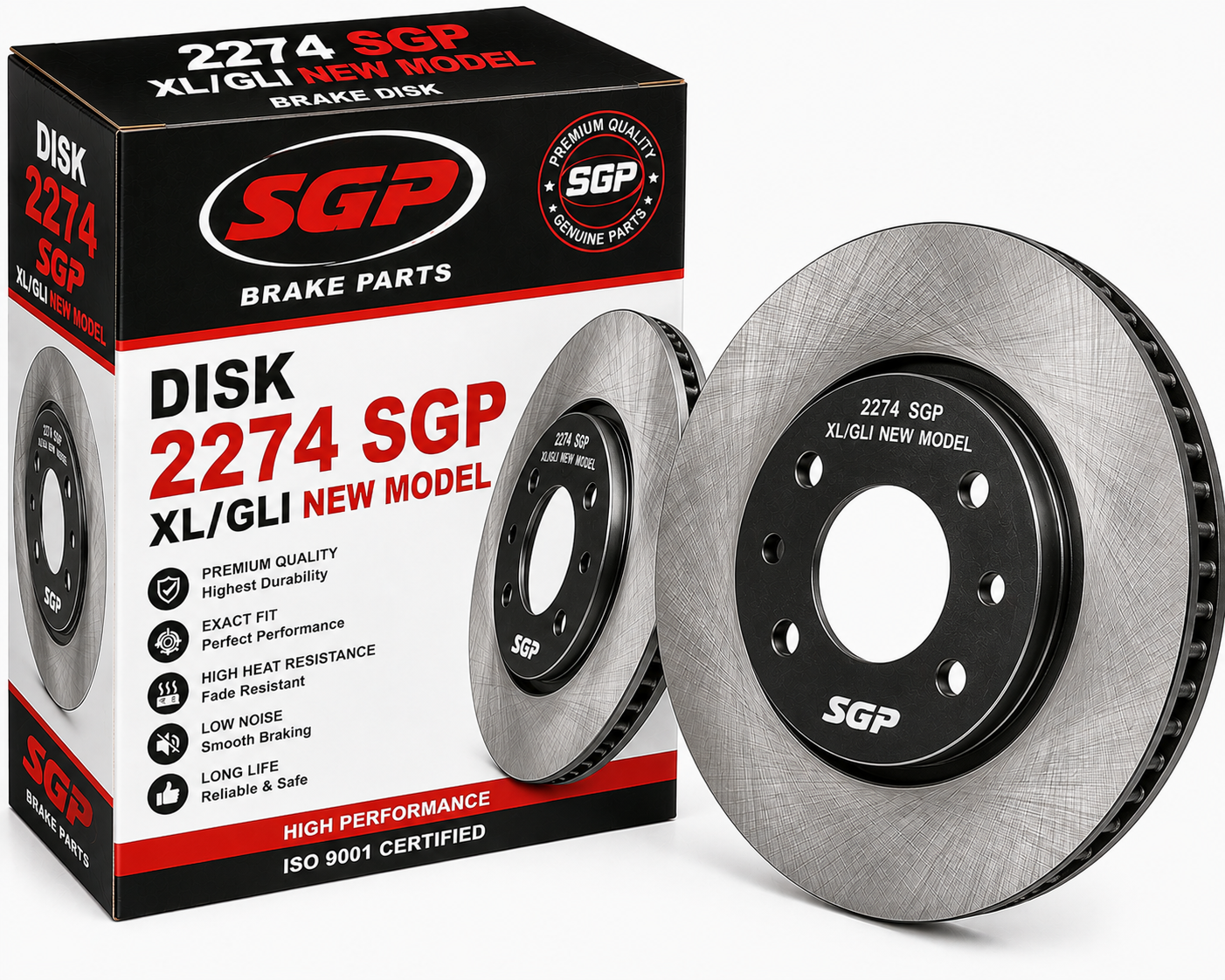 5bd174bd-7710-4027-b2db-47bb42a49e25 DISK 2274 SGP XL/GLI NEW MODEL - Image 1