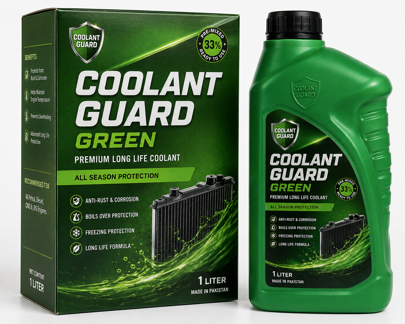 c8a59431-6525-4be6-8d6f-0a6a6251f49e COOLANT GUARD GREEN - Image 1