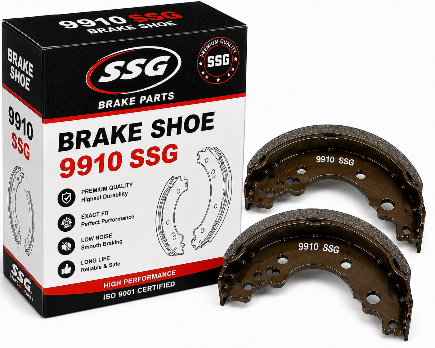 cdea12e8-50a5-4054-b4e5-eefb5704aa23 BRAKE SHOE 9910 SSG - Image 1
